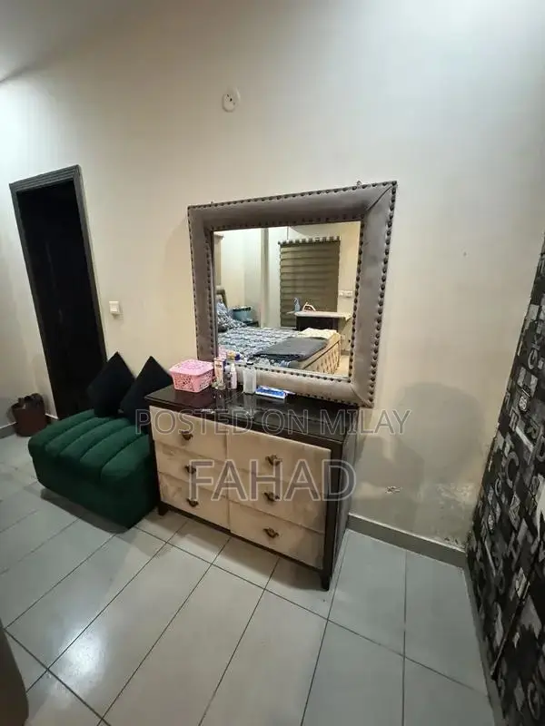 King Size Complete Bedroom Furniture Set with Mirror and Side Tables