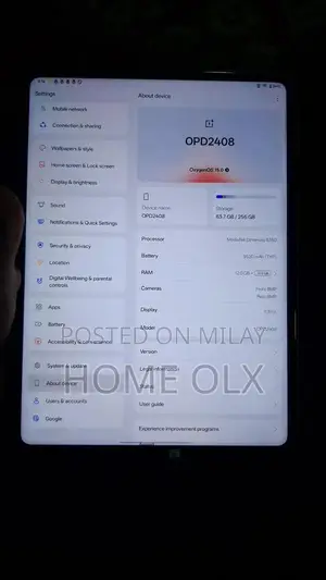 11-inch Tablet with High Performance RAM and Storage