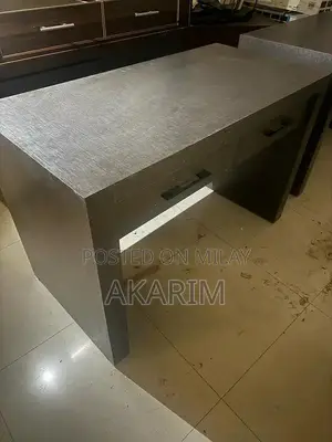 Rosewood Office Furniture Set with Table and Chairs