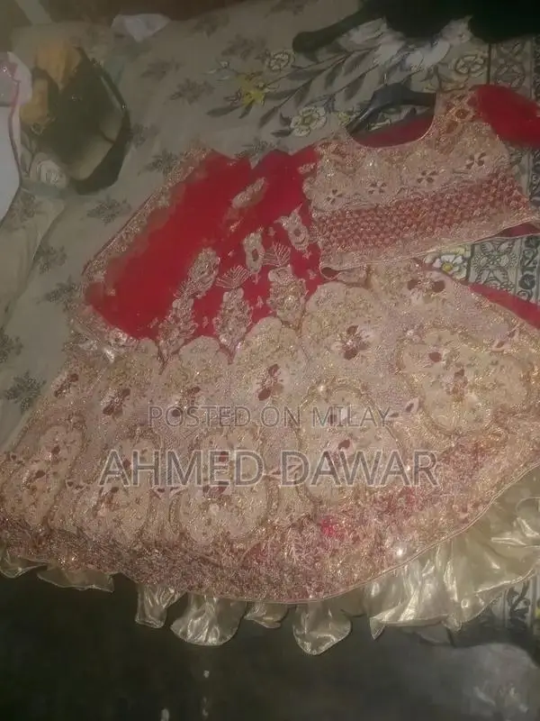 Elegant One-Time Wear Bridal Lehenga Choli in Pristine Condition