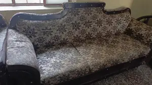 Photo - 3 pieces sofa set 1 single 1 two seat and 1 three seat for sale