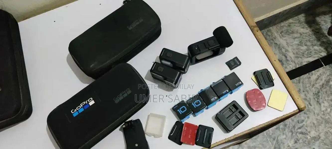 GoPro Hero 10 Black Action Camera Vlogging Bundle