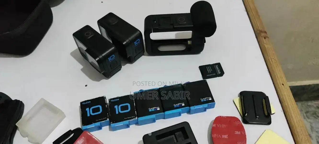 GoPro Hero 10 Black Action Camera Vlogging Bundle