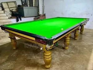 Photo - Professional Snooker Table with Marble Surface and Accessories