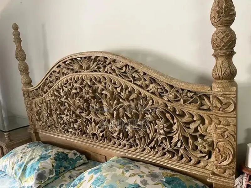 Chinoti Bedroom Furniture Set with Bed Frame, Side Tables, Dressing Ta