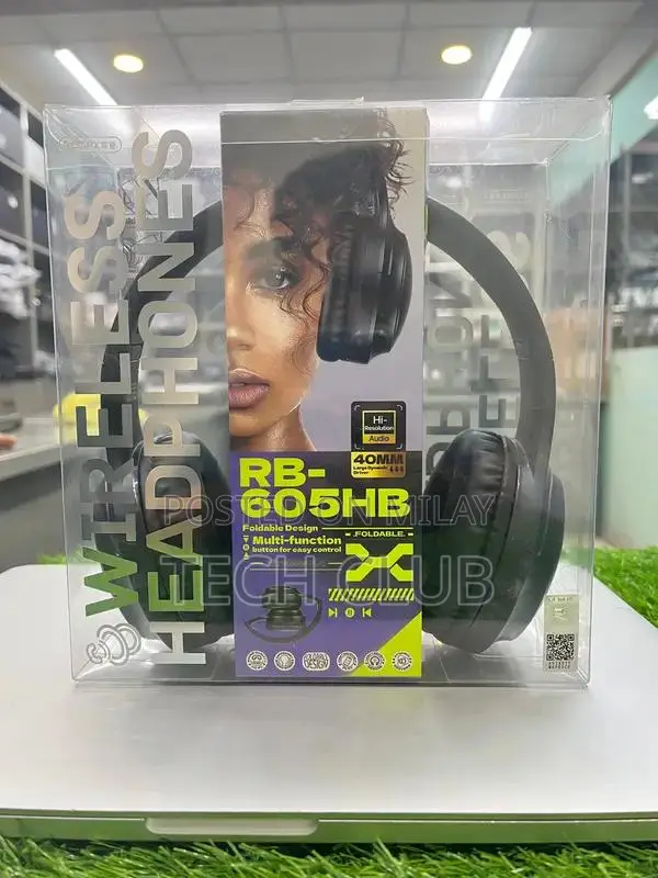 Remax Wireless Bluetooth Headphones with Foldable Design