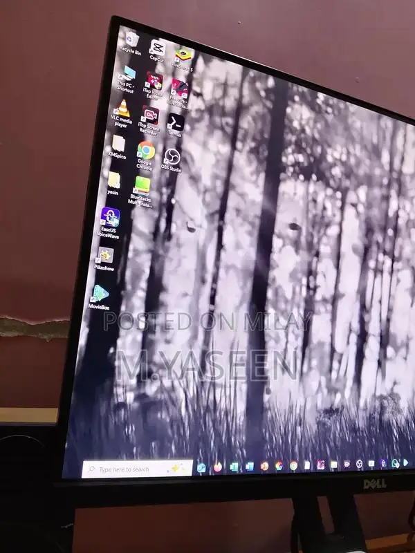 Dell HD Monitor with Touch Buttons - Professional Display