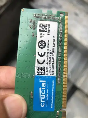 4GB DDR4 2400MHz RAM for Ryzen and Intel CPUs