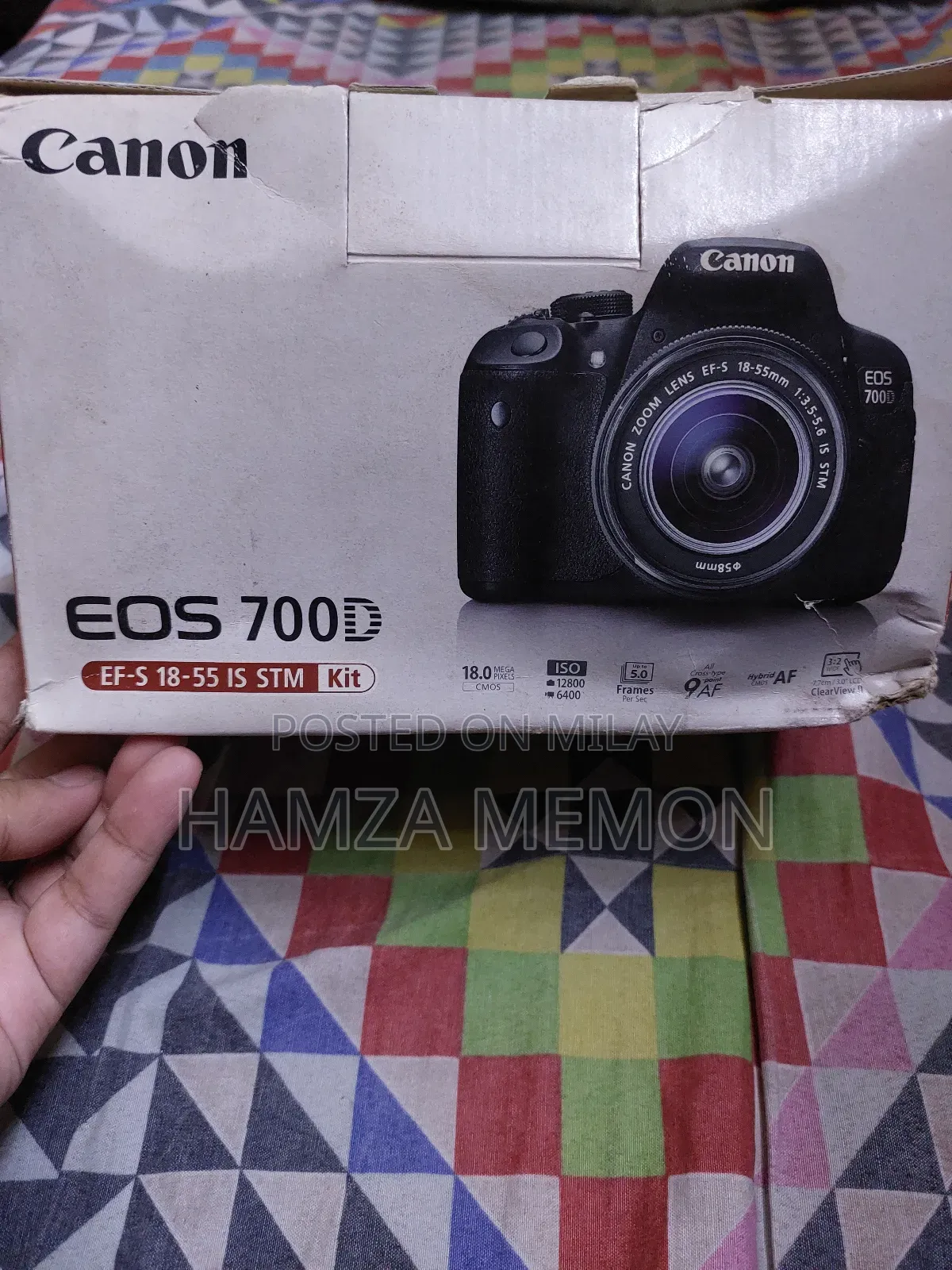 Canon Eos 700d (50)Mm1.8lns Ynglns.