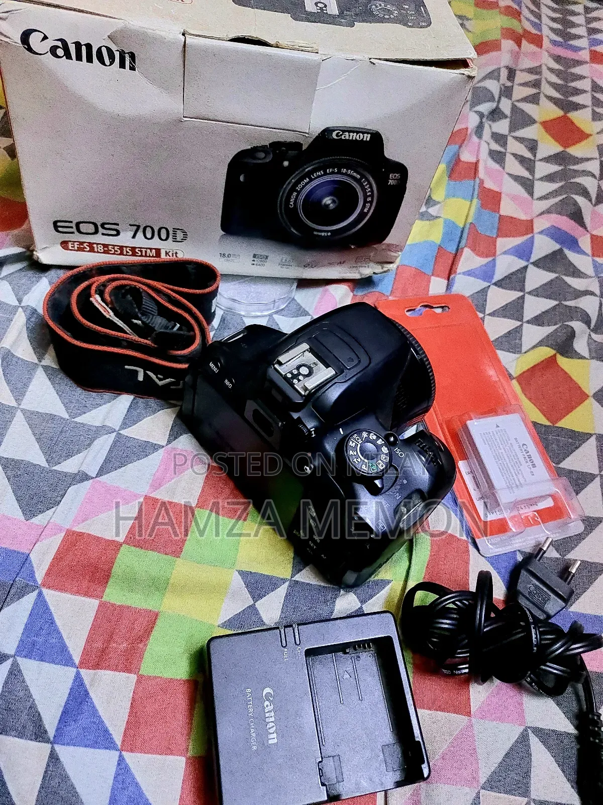 Canon Eos 700d (50)Mm1.8lns Ynglns.