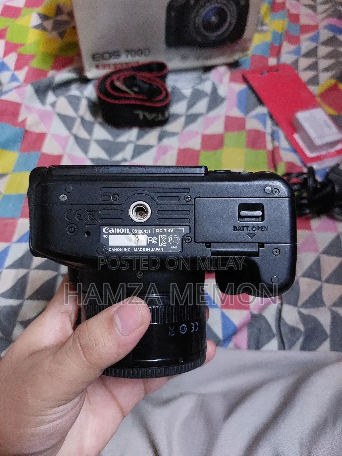 Canon Eos 700d (50)Mm1.8lns Ynglns.