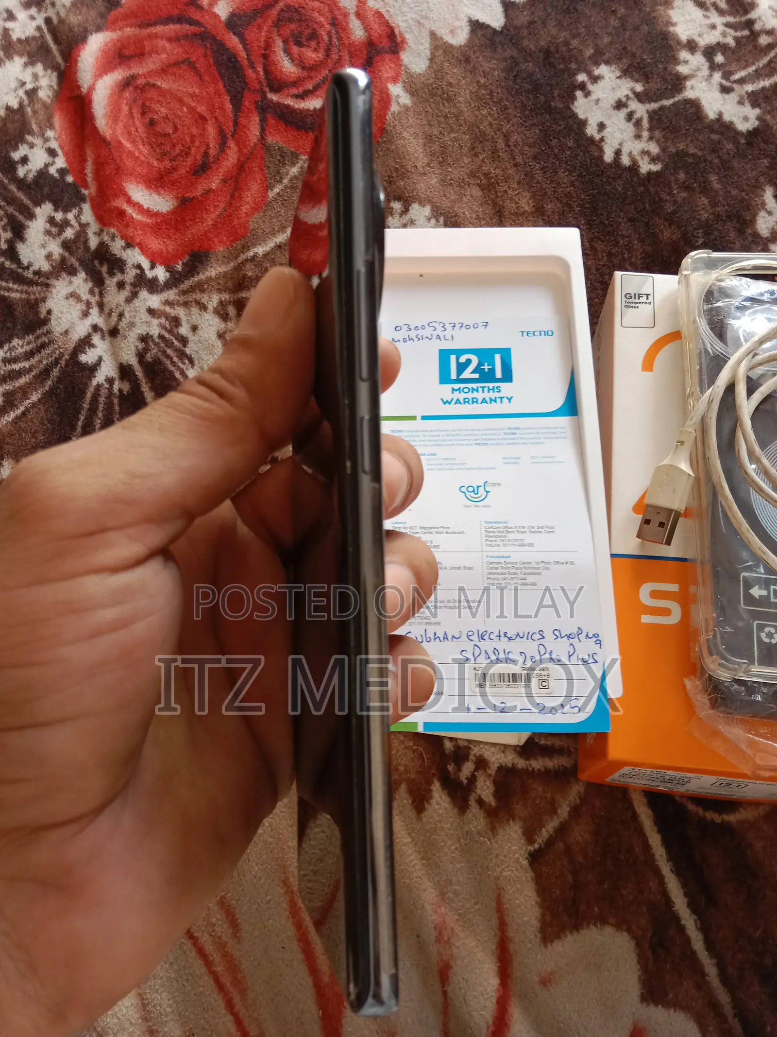 Tecno Spark 20 Pro Plus 256 GB Black