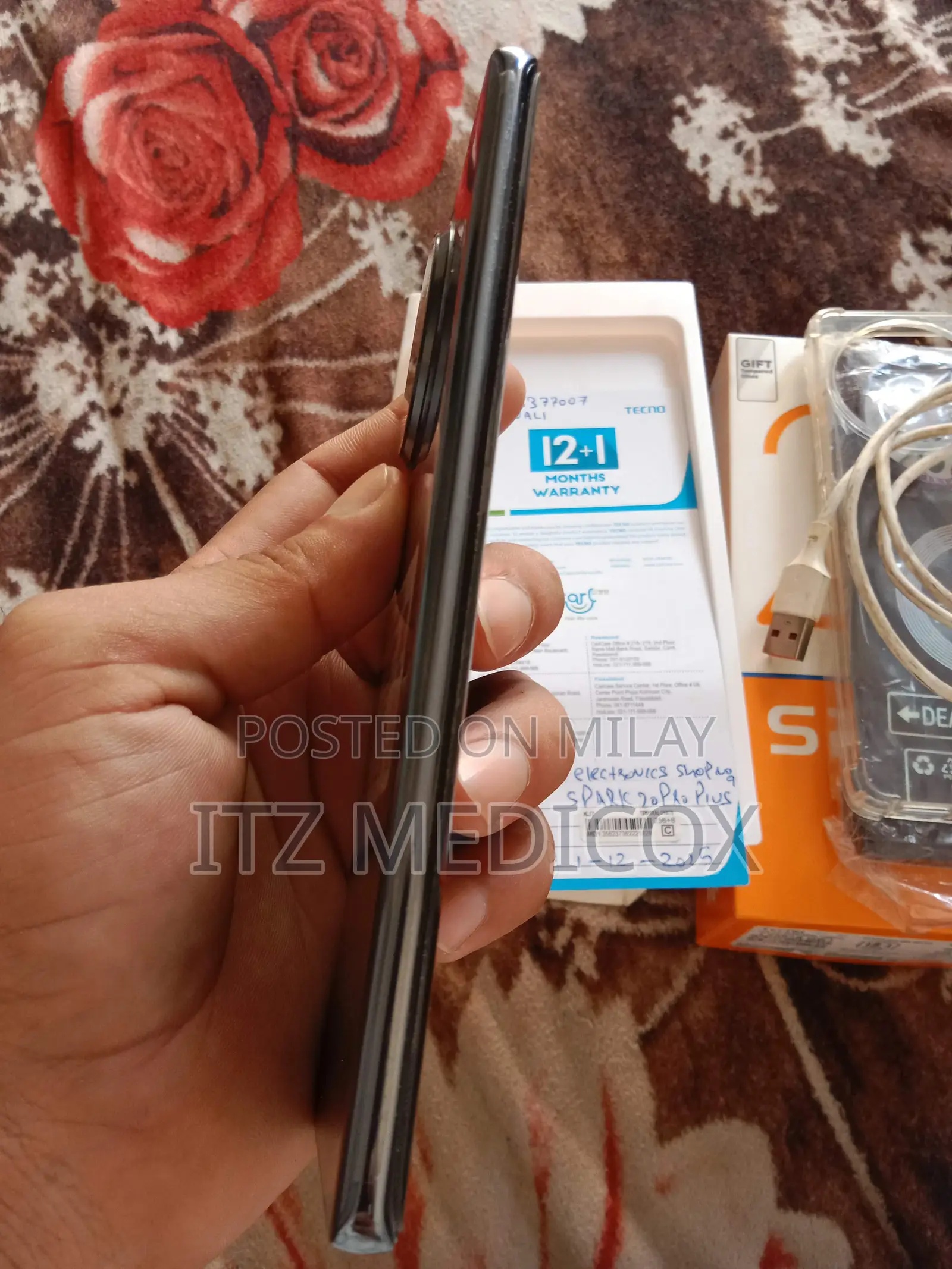 Tecno Spark 20 Pro Plus 256 GB Black