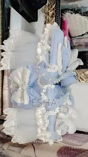 Handcrafted Soft Fabric Baby Storage Basket - Nursery Organizer