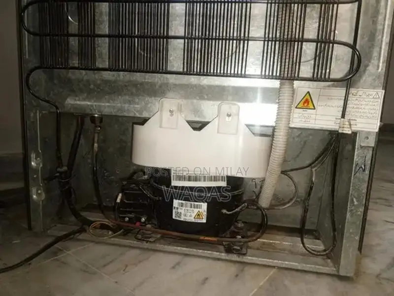 Haier Double Door Black Refrigerator - Stylish & Efficient