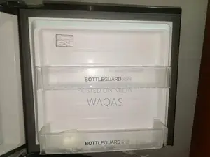 Haier Double Door Black Refrigerator - Stylish & Efficient