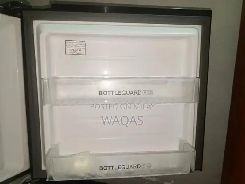 Haier Double Door Black Refrigerator - Stylish & Efficient