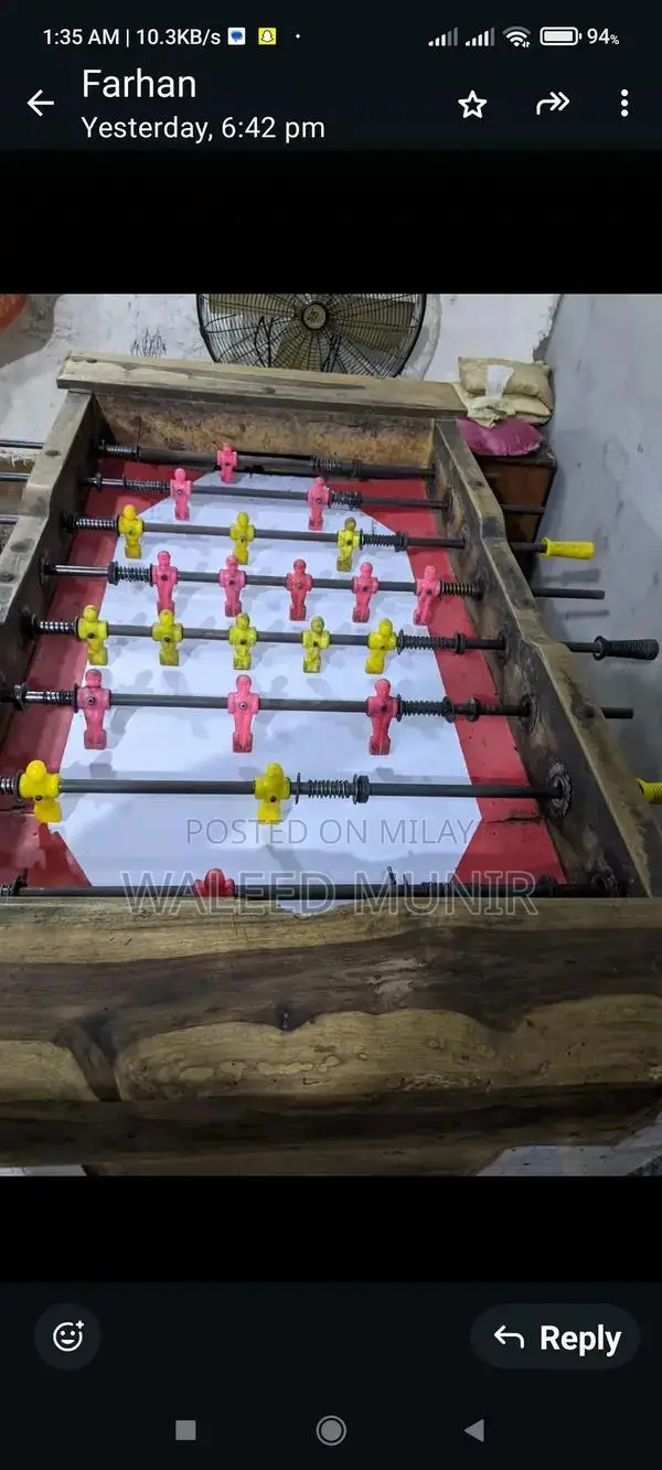 Professional Foosball Table Game for Home or Game Room Entertainment