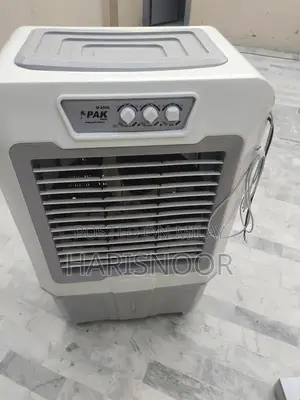 Photo - Gray Personal Air Cooler with Advanced Cooling Technology