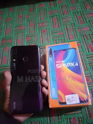 Tecno Spark 4 Smartphone Compact Design Mobile Device