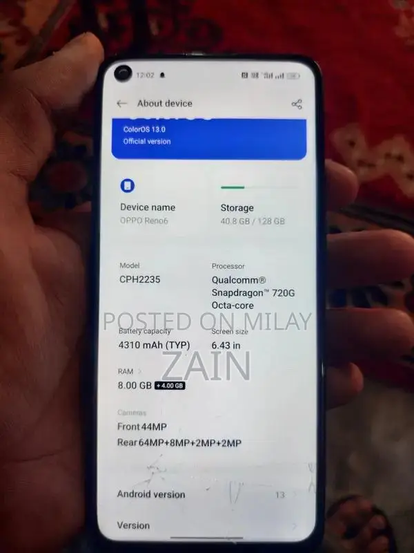 Oppo Reno 6 Dual SIM Smartphone with Snapdragon Processor