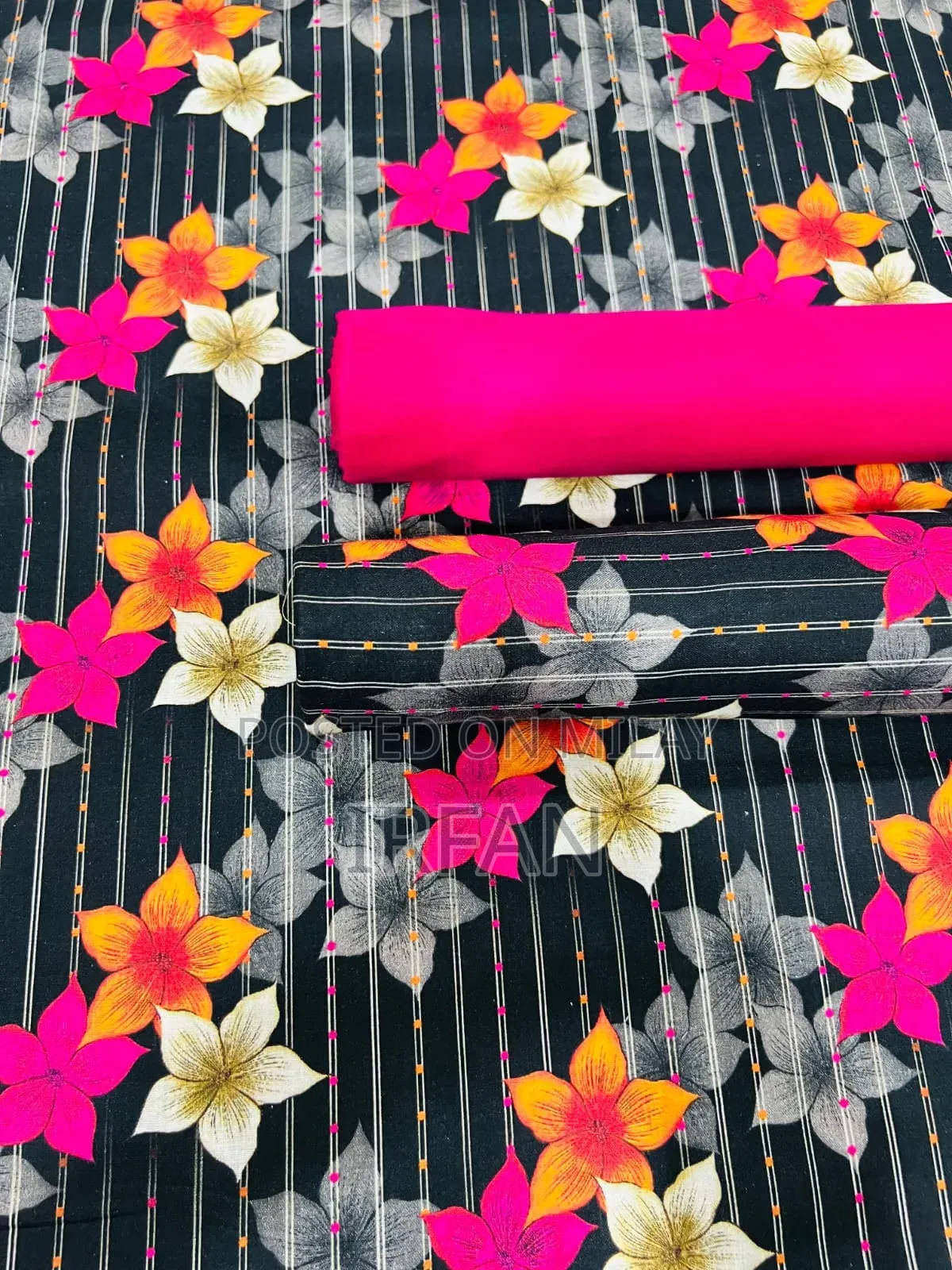 *Bonanza Allover 2 Pc Khaddar Collection*
 Khaddar Chah On