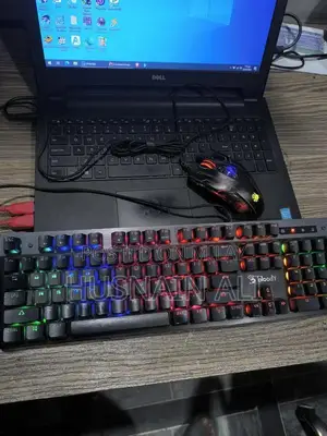 Photo - Bloody Gaming Keyboard, Mouse, and Headphones Set RGB