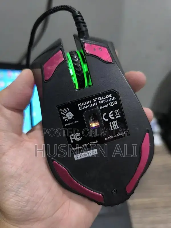 Bloody Gaming Keyboard, Mouse, and Headphones Set RGB