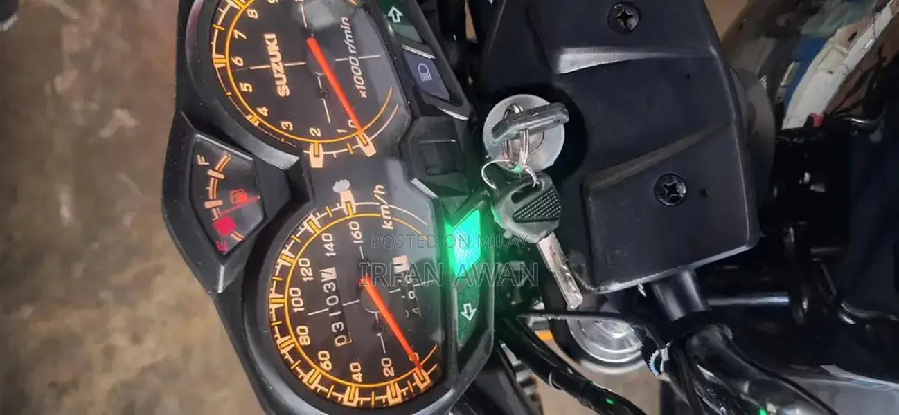 Suzuki GR 150 Motorcycle - Low Mileage 2024 Model