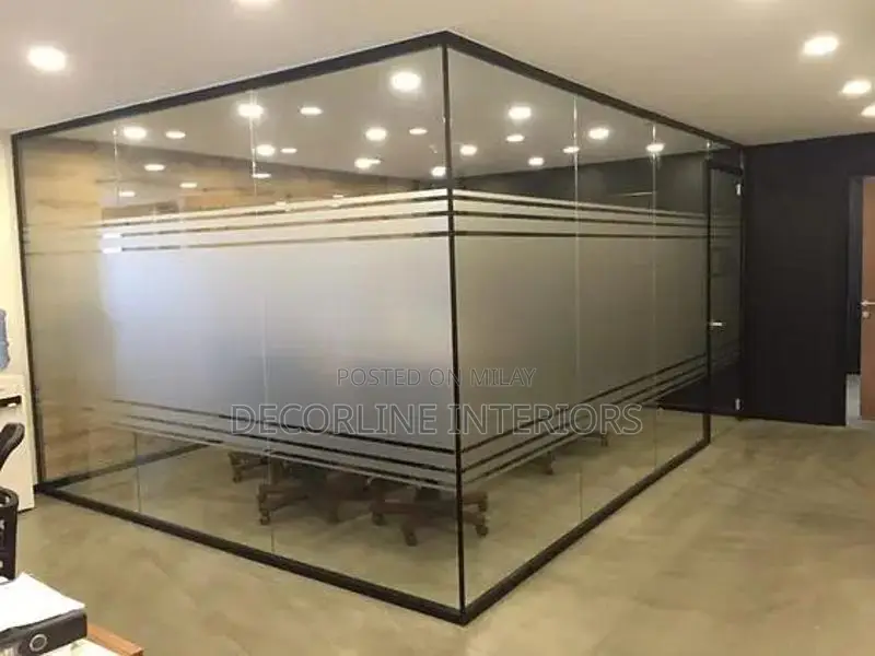 Professional Glass and Aluminum Partitions, Window Blinds & Frosting S