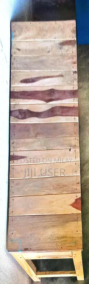 Wooden Almari Bench with Multiple Uses