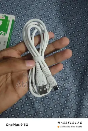 USB Type-C Fast Charging Cable - High-Speed Data Sync Cord