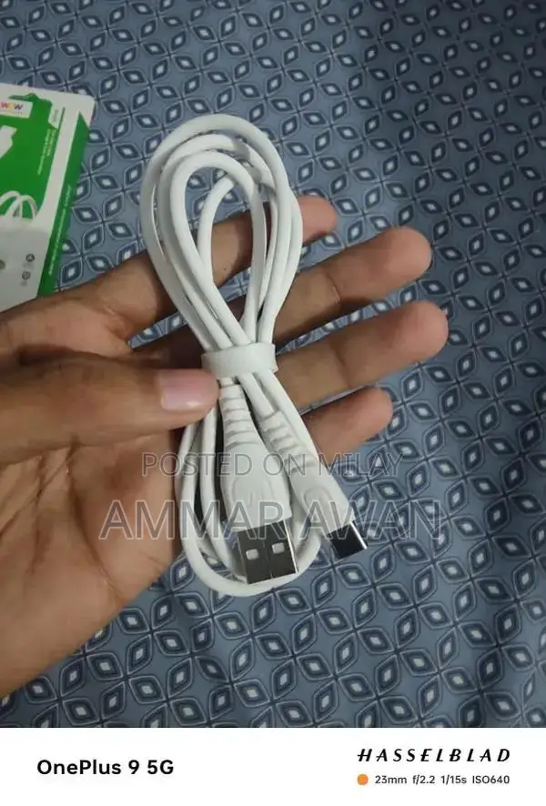 USB Type-C Fast Charging Cable - High-Speed Data Sync Cord