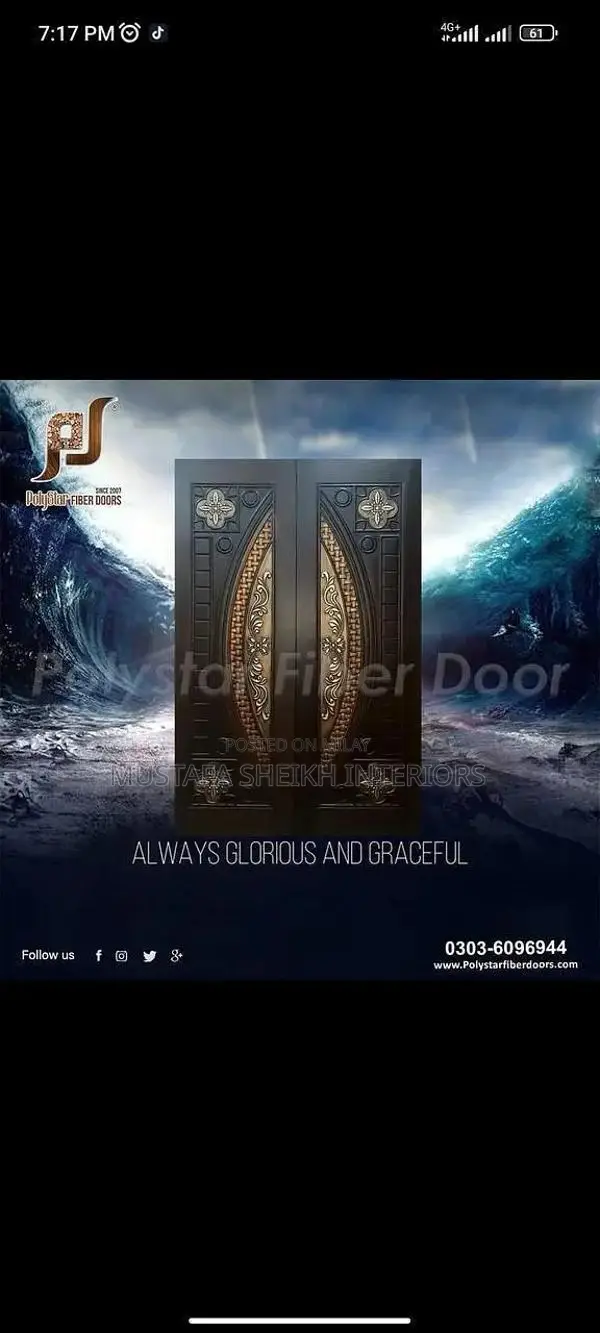 Versatile Interior Doors - Wood, Fiber, Folding, Waterproof Options