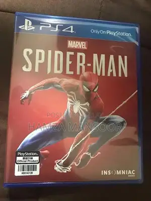 Photo - Spiderman PlayStation 4 Video Game Disc