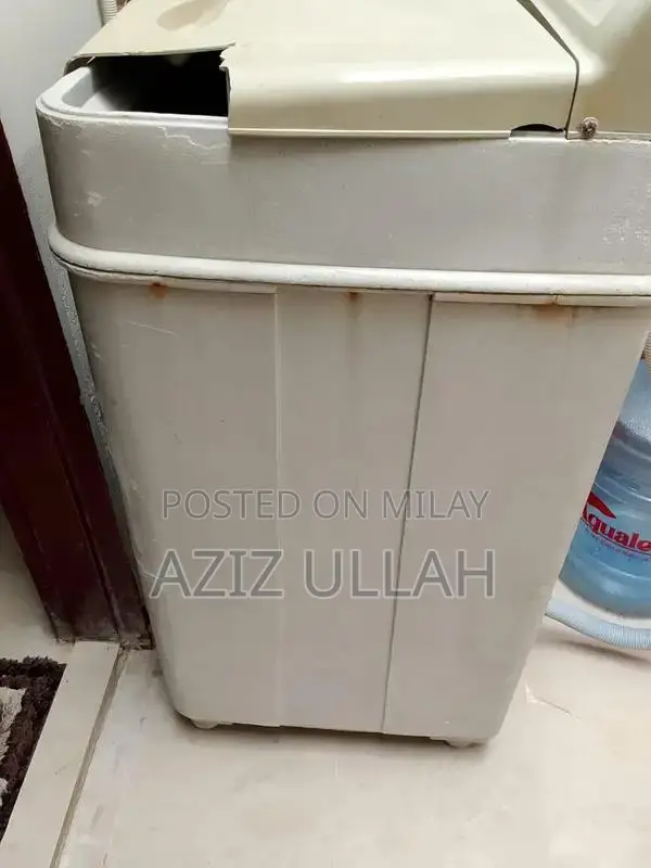 Super Asia Washing Machine - Slightly Damaged Urgent Sale