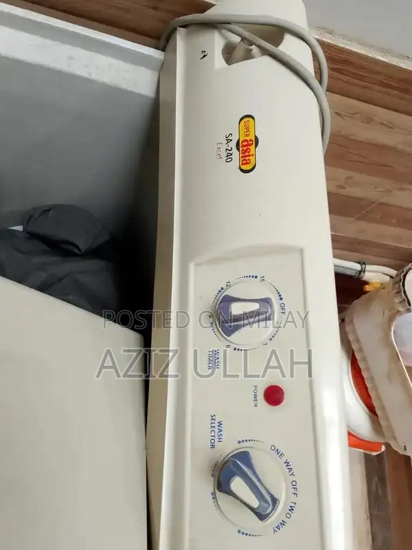 Super Asia Washing Machine - Slightly Damaged Urgent Sale