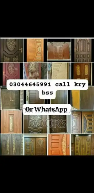 Photo - Fiber and Wood Doors - Water Resistant Interior & Exterior Options