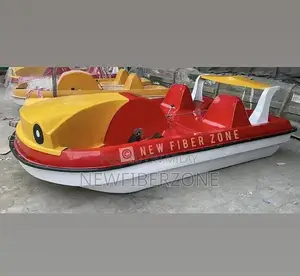 Custom Fiberglass Paddle Boat - Unique Marine Watercraft Design