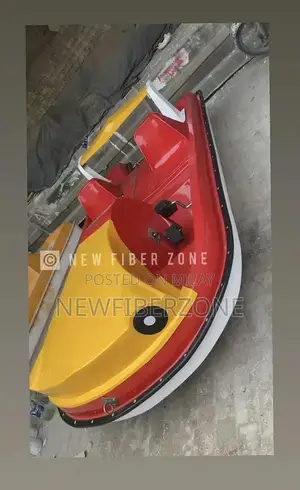 Custom Fiberglass Paddle Boat - Unique Marine Watercraft Design