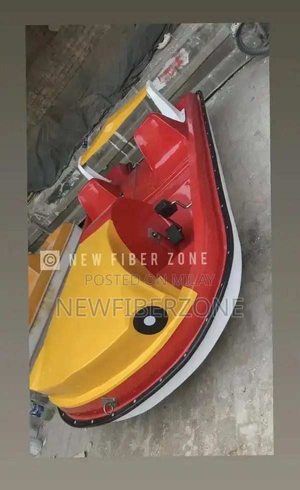 Custom Fiberglass Paddle Boat - Unique Marine Watercraft Design