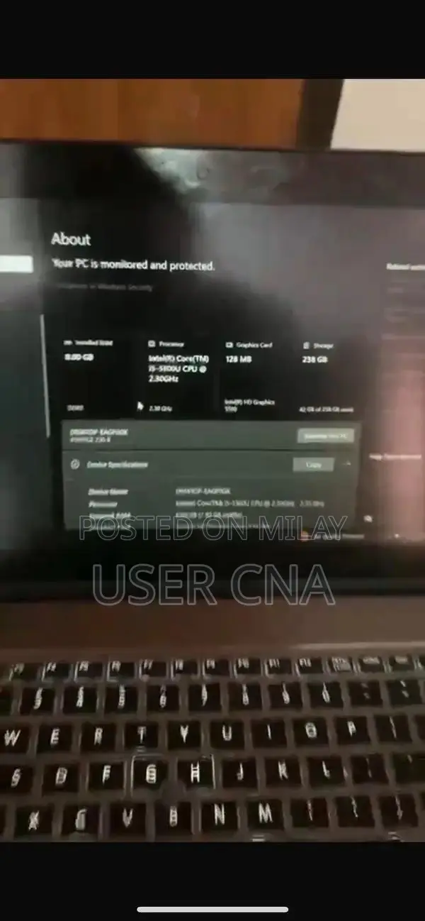 Toshiba Laptop i5 Processor Mid-Generation Business Notebook