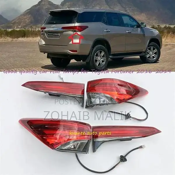 Toyota Fortuner Exterior Lighting and Body Parts Replacement Component