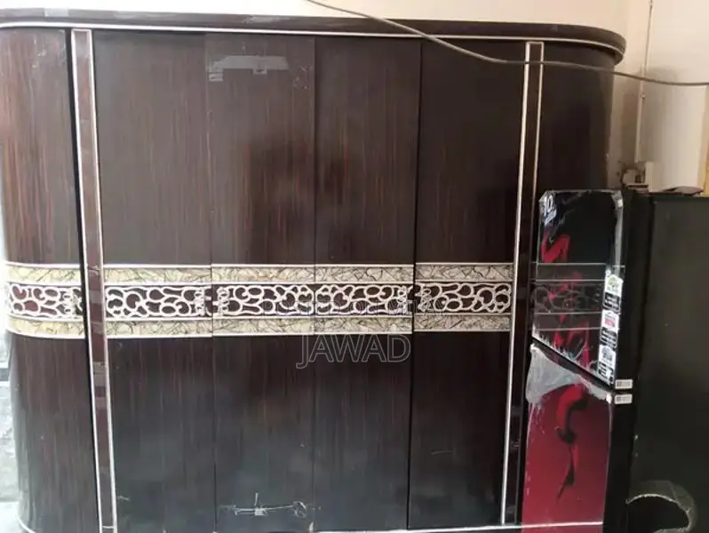 French Imported 4-Door Wooden Armoire Wardrobe