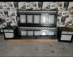 Double Bed Side Table with Mattress Spring