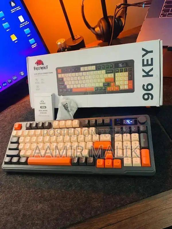 M96 RGB Wireless Mechanical Keyboard with Bluetooth