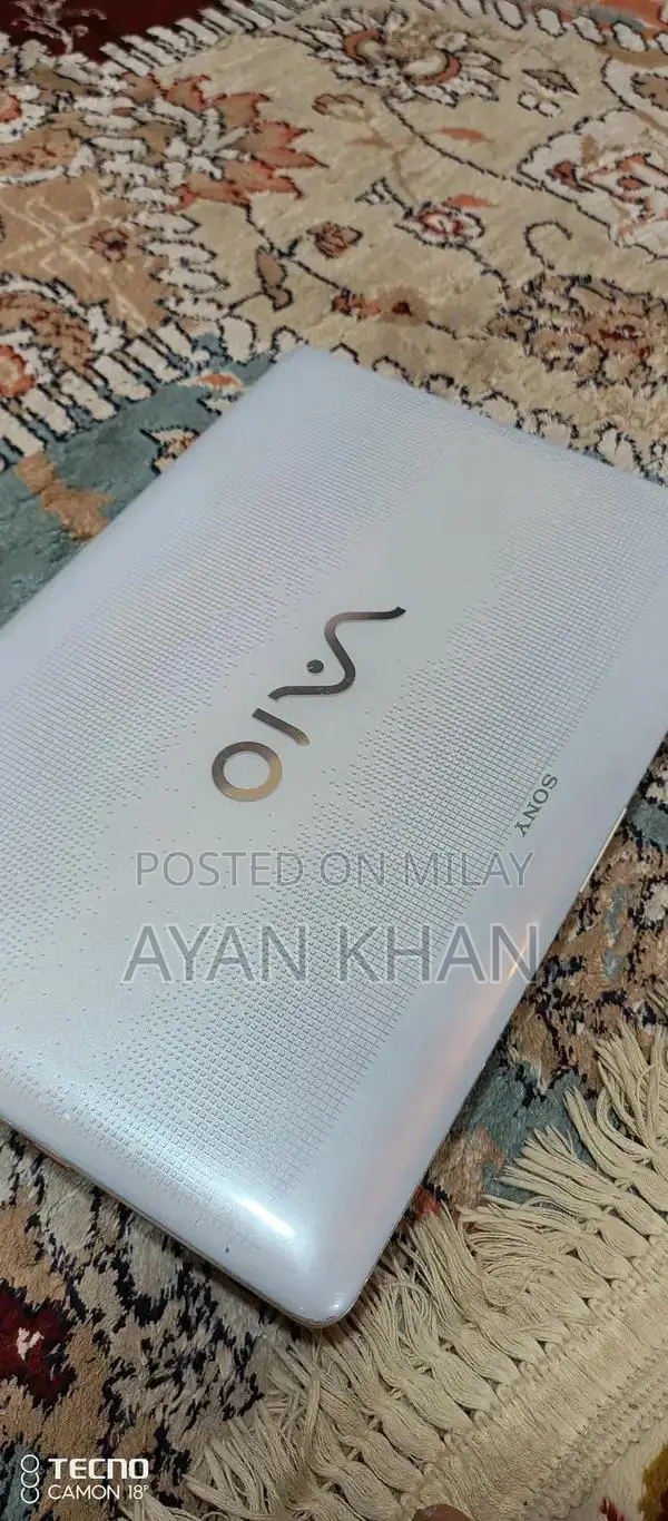 Sony Laptop with Wide Screen and High Performance