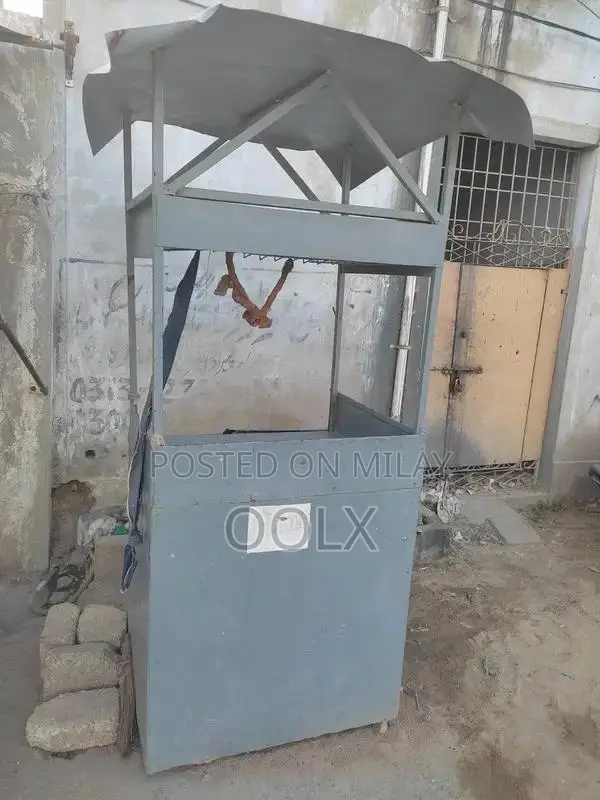 Durable Commercial Fries Stall with Cooking Equipment