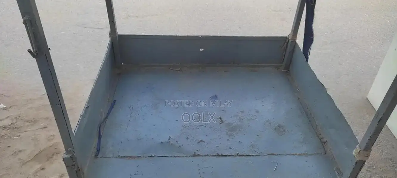 Durable Commercial Fries Stall with Cooking Equipment