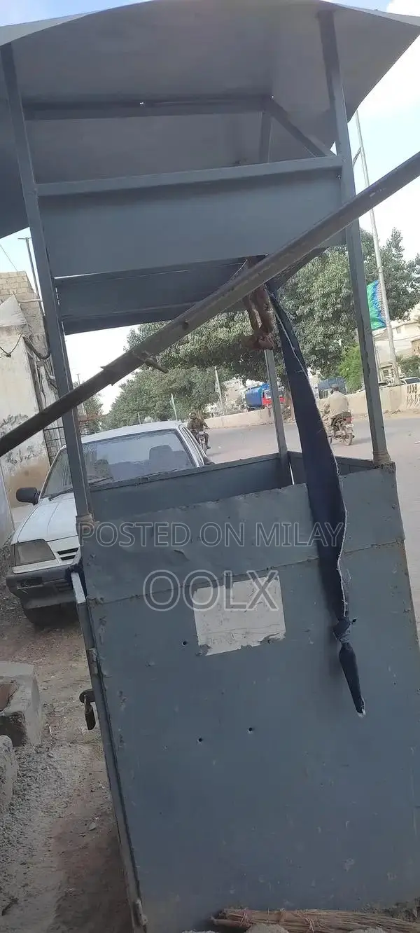 Durable Commercial Fries Stall with Cooking Equipment